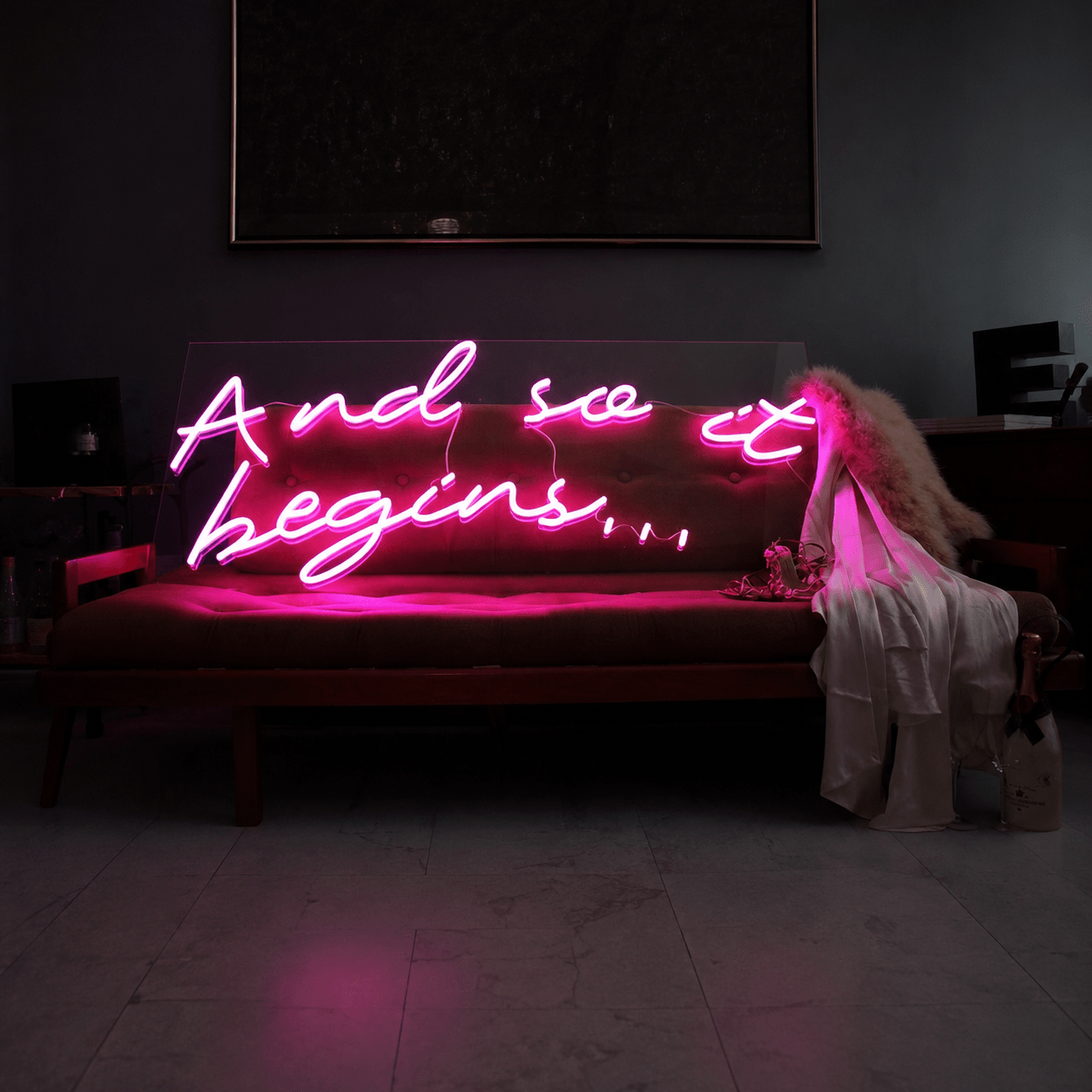 And So It Begins LED Neon Sign Wall Neon Sign - Shineneon