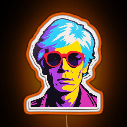 Andy Warhol Persona Rgb Led Neon Sign Pop Wall Art - Shineneon