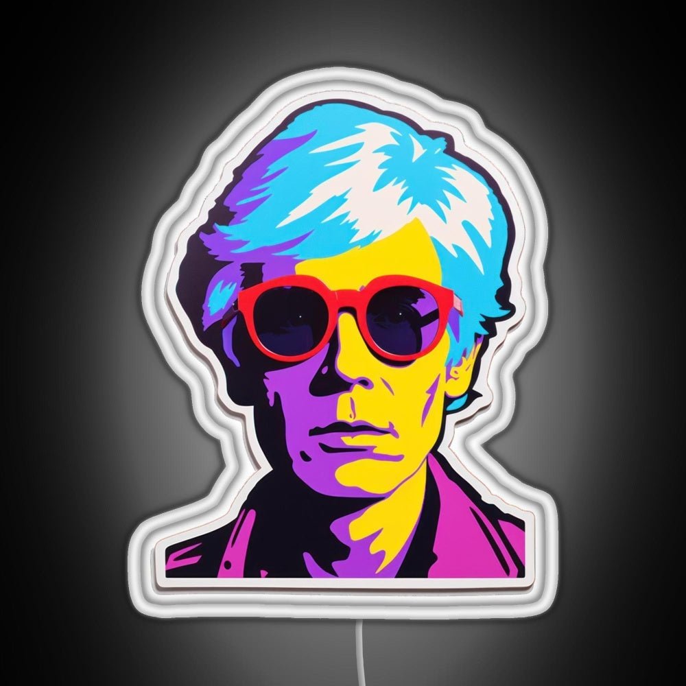 Andy Warhol Persona Rgb Led Neon Sign Pop Wall Art - Shineneon