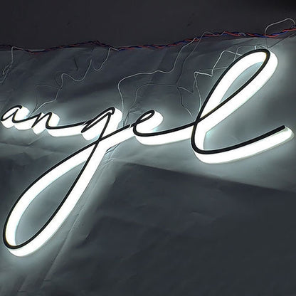 Angel 3D Backlit Channel Letters Led Light Sign - Shineneon