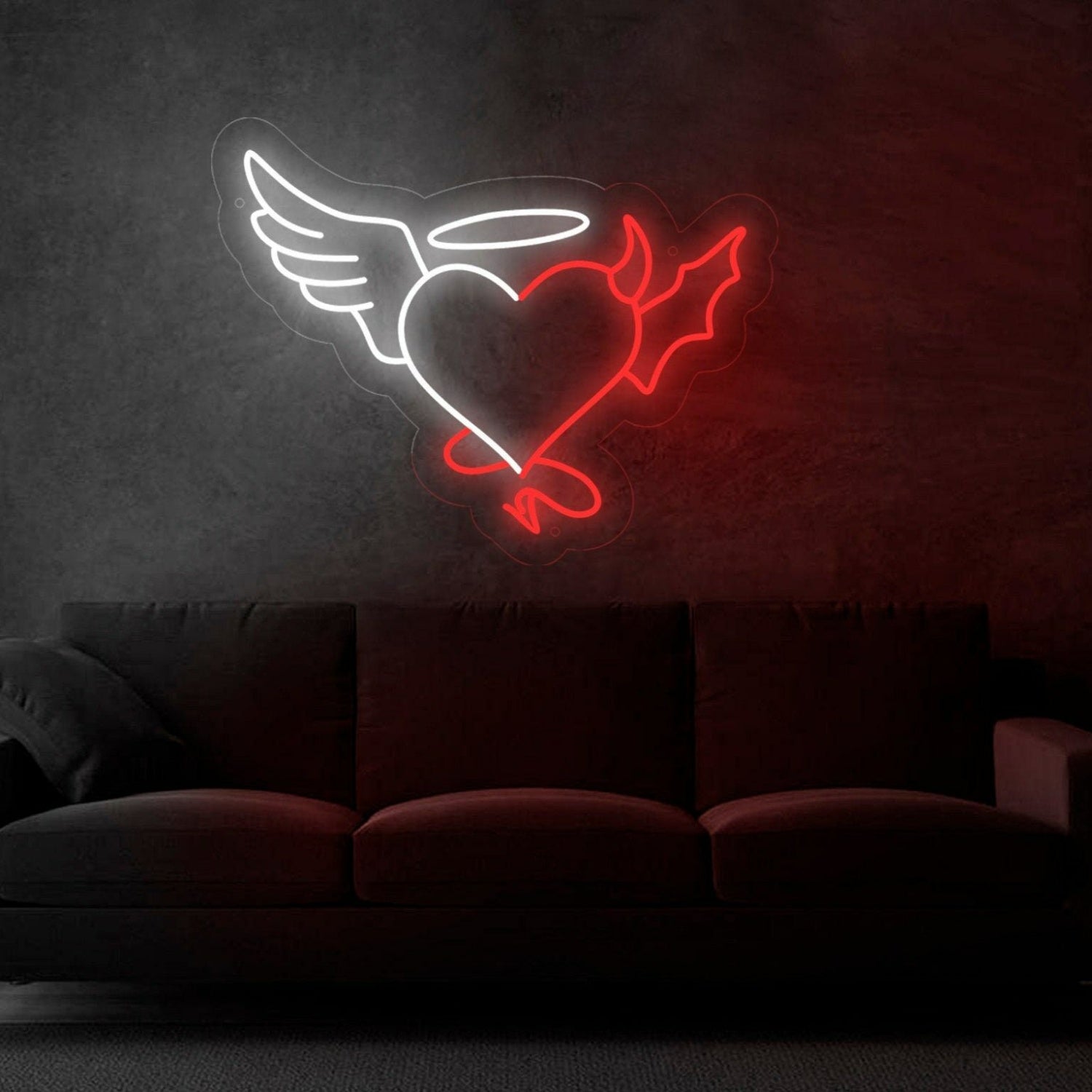 Angel And Devil Led Neon Sign | Shineneon