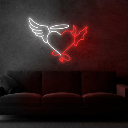 Angel And Devil Led Neon Sign | Shineneon