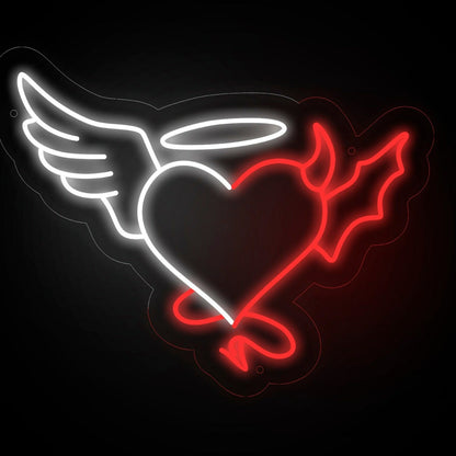 Angel And Devil Led Neon Sign | Shineneon