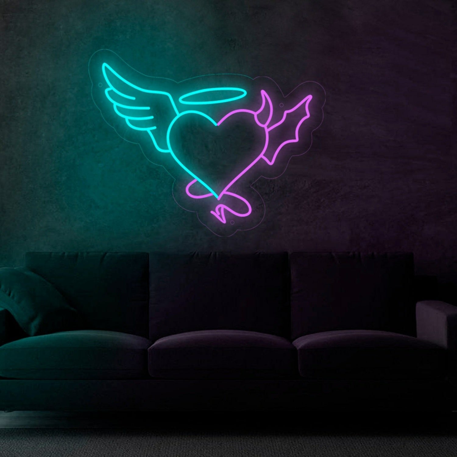 Angel And Devil Led Neon Sign | Shineneon