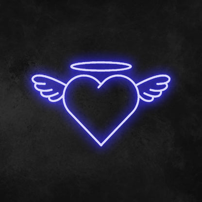 Angel Heart Neon Sign | Shineneon