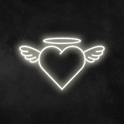 Angel Heart Neon Sign | Shineneon