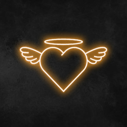 Angel Heart Neon Sign | Shineneon