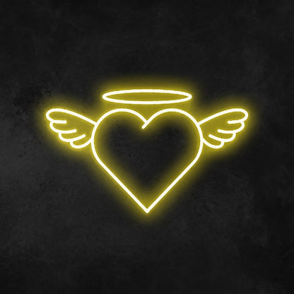 Angel Heart Neon Sign | Shineneon