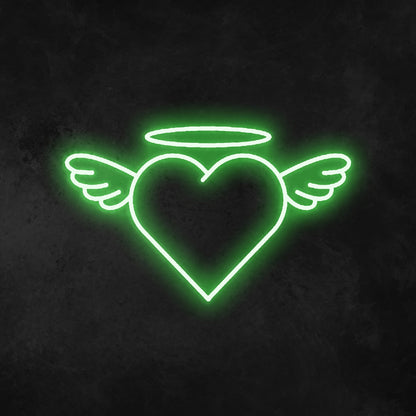 Angel Heart Neon Sign | Shineneon