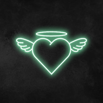 Angel Heart Neon Sign | Shineneon