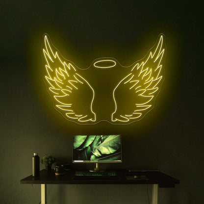 Angel Wings Large Neon Signs - Shineneon