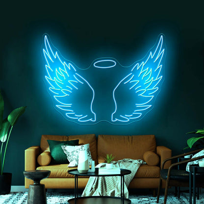 Angel Wings Large Neon Signs - Shineneon
