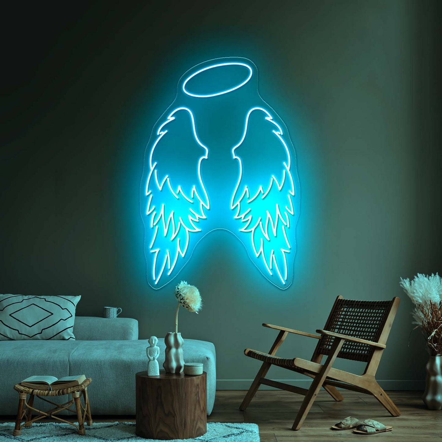 Angel Wings Led Neon Sign