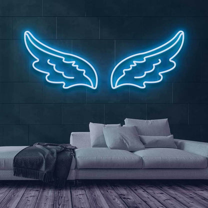 Angel Wings Led Neon Sign For Home Decor - Shineneon