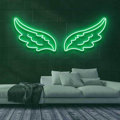 Angel Wings Led Neon Sign For Home Decor - Shineneon