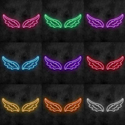 Angel Wings Led Neon Sign For Home Decor - Shineneon