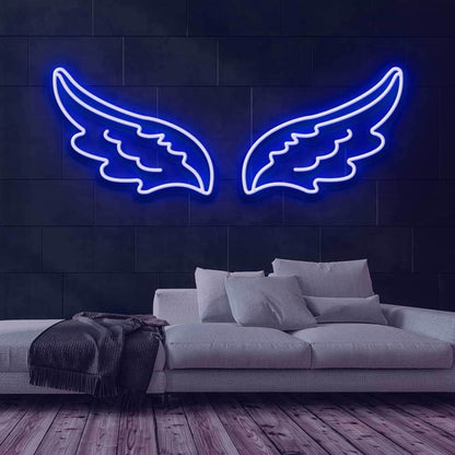 Angel Wings Led Neon Sign For Home Decor - Shineneon