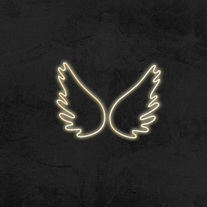 Angel Wings Led Neon Sign For Wall Decor - Shineneon