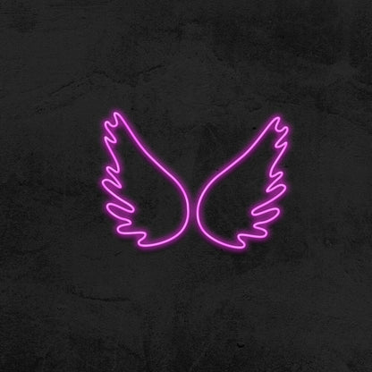 Angel Wings Led Neon Sign For Wall Decor - Shineneon