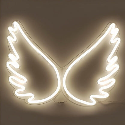 Angel Wings Led Neon Sign For Wall Decor - Shineneon