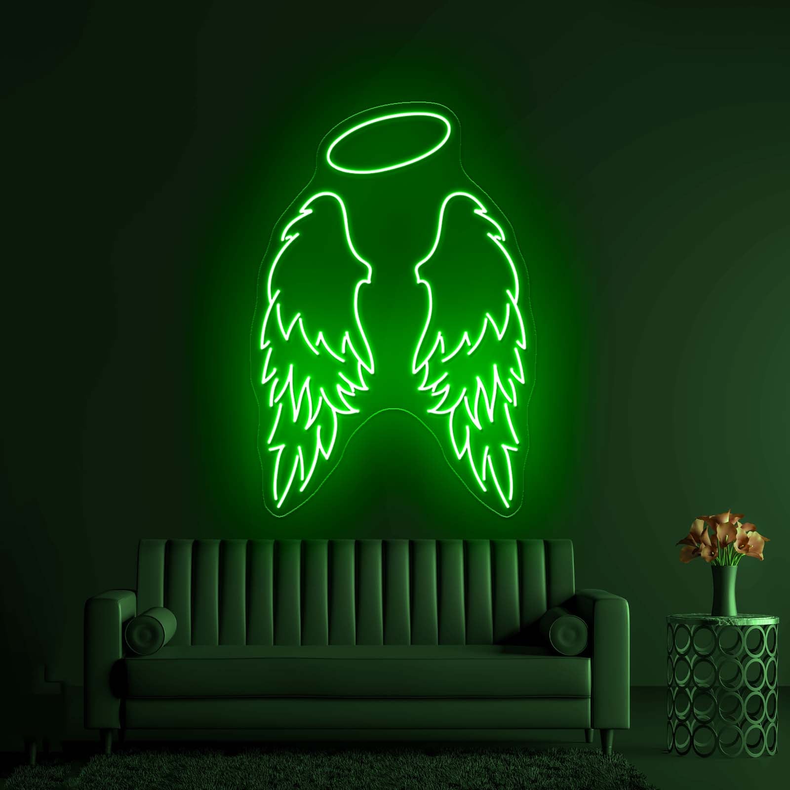 Angel Wings Led Neon Sign - LED neon sign view 9