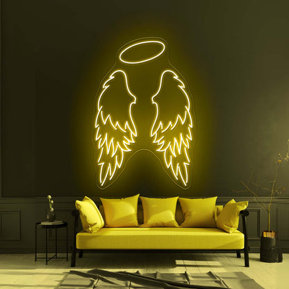 Angel Wings Led Neon Sign