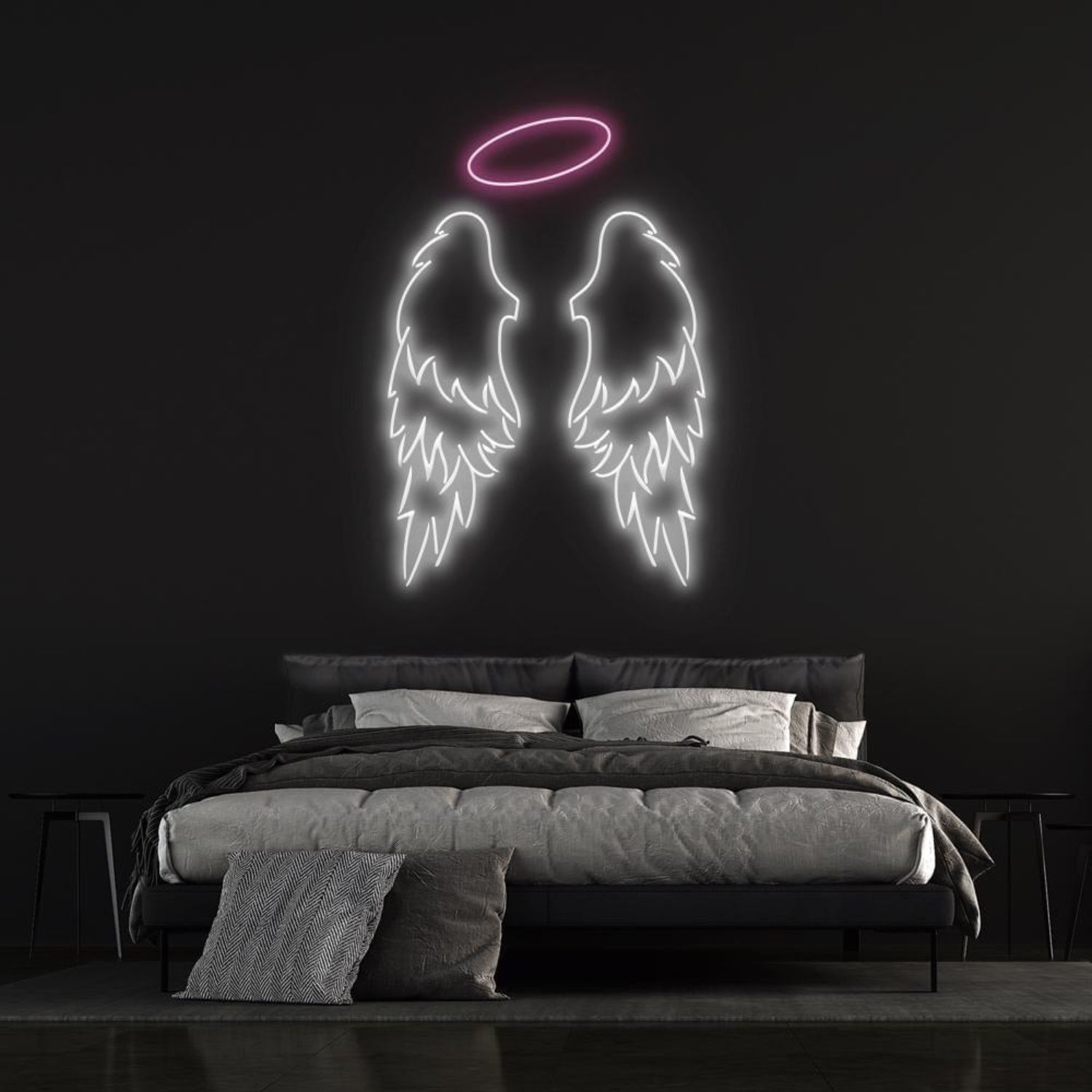 Angel Wings Multi-Color Led Neon Sign For Wall Decor | Shineneon