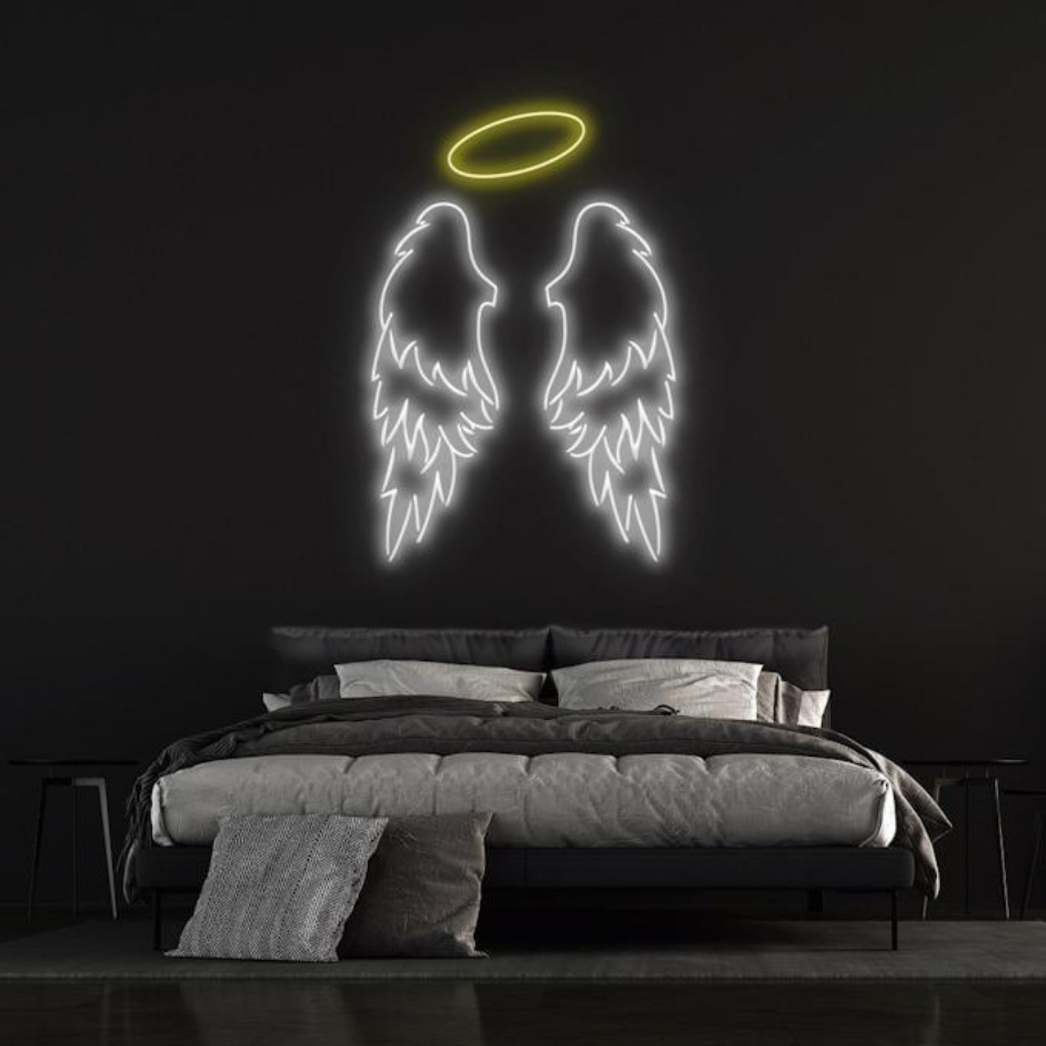 Angel Wings Multi-Color Led Neon Sign For Wall Decor | Shineneon