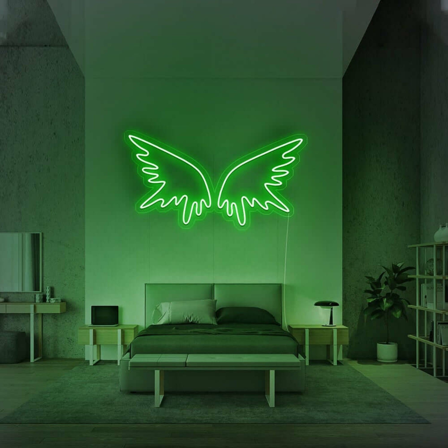 Angel Wings V2 Led Neon Sign - Shineneon
