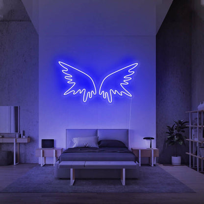 Angel Wings V2 Led Neon Sign - Shineneon