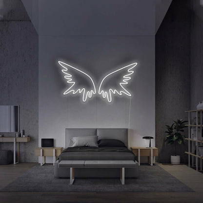 Angel Wings V2 Led Neon Sign - Shineneon