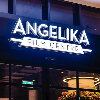 Angelika Film Cente 3D Frontlit Letters Metal Led Sign