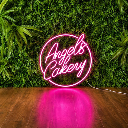 Angels Bakery LED Neon Sign - 01 Original Product Image