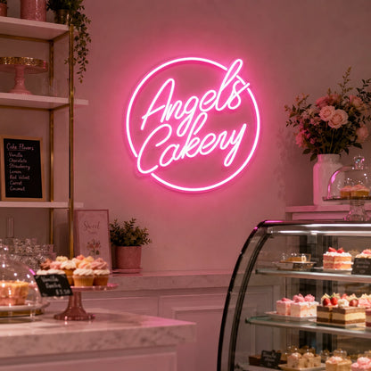 Angels Bakery LED Neon Sign - 02 High-Converting Product Image