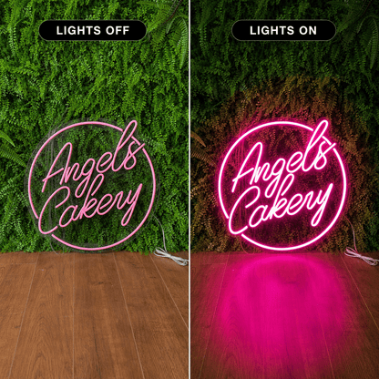 Angels Cakery LED Neon Sign - Shineneon