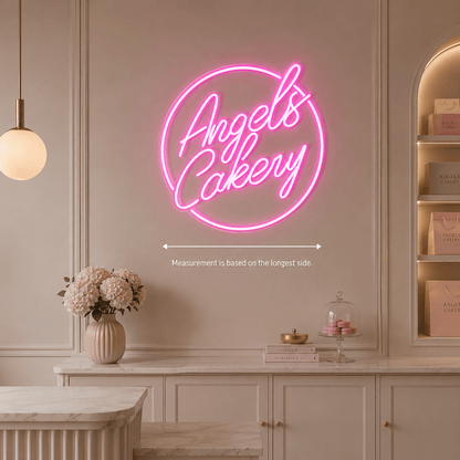 Angels Cakery LED Neon Sign - Shineneon