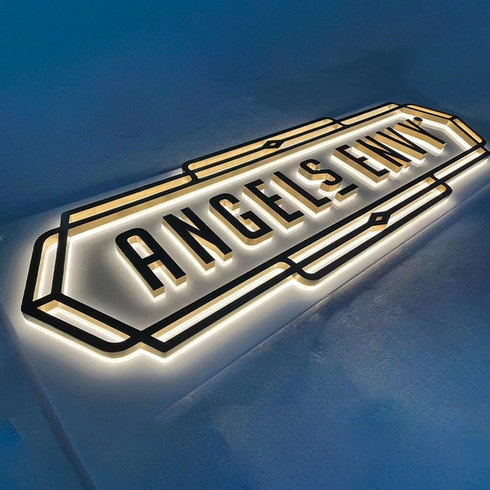 Angels Envy 3D Backlit Channel Letters Led Light Sign - Shineneon