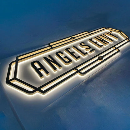 Angels Envy 3D Backlit Channel Letters Led Light Sign - Shineneon
