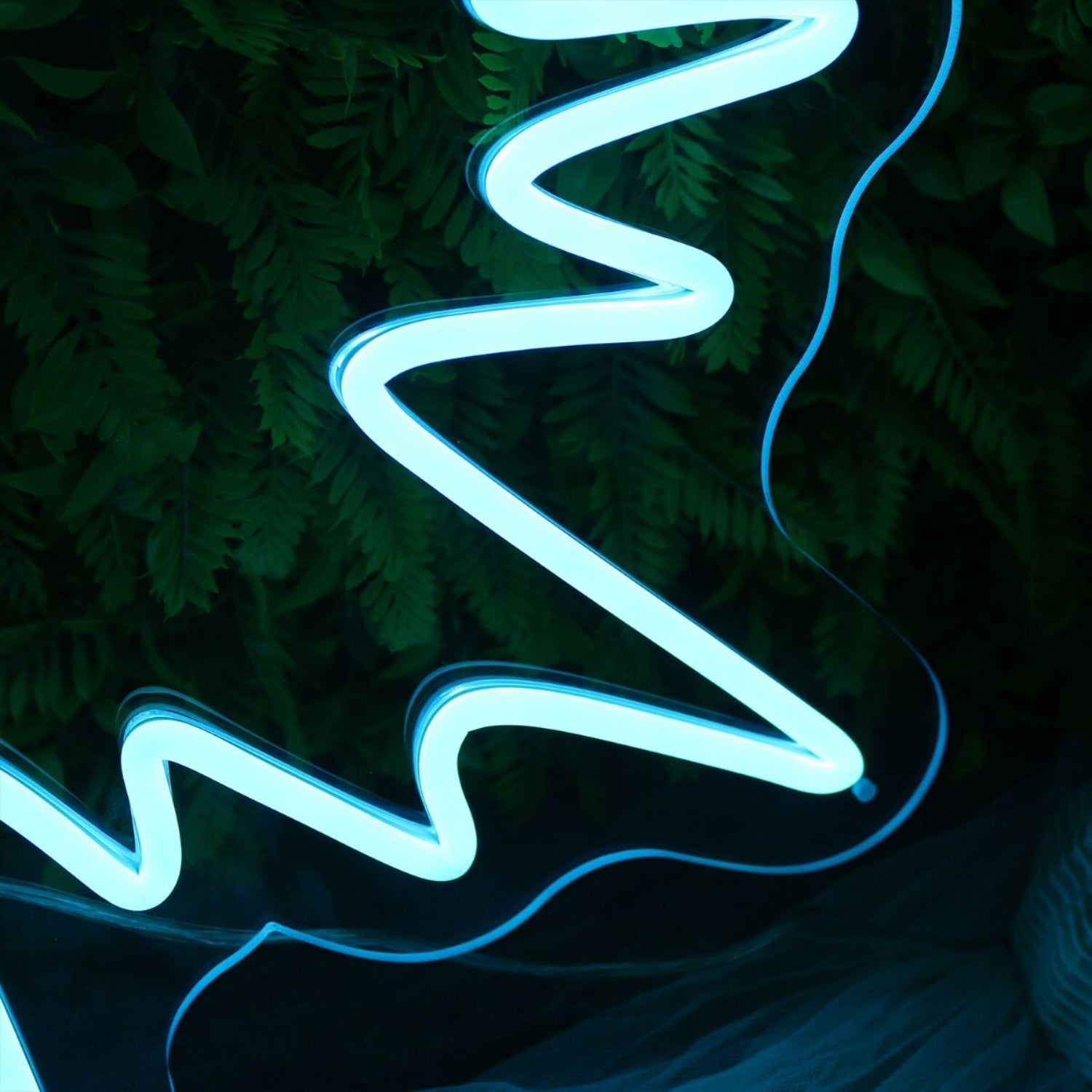 Angle Wing Blue Led Neon Sign - Shineneon