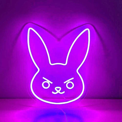 Angry Bunny Led Neon Sign - Shineneon