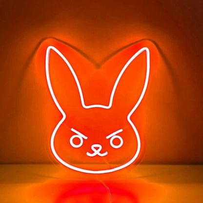 Angry Bunny Led Neon Sign - Shineneon