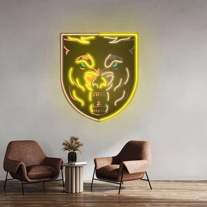 Angry Wolf Head Led Neon Sign Light Custom Led Signs - Shineneon