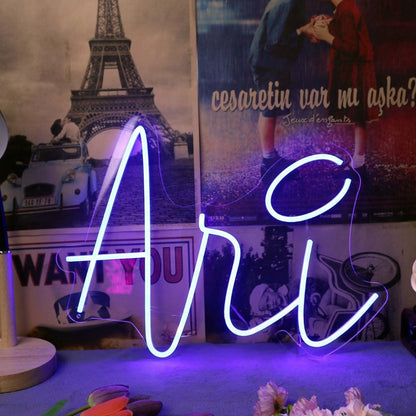 Ani Blue Led Neon Sign - Shineneon