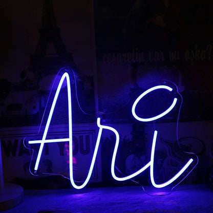 Ani Blue Led Neon Sign - Shineneon