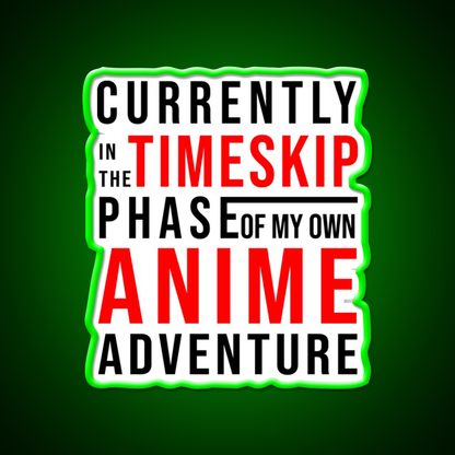 Anime Gym Design Black Red Gym Fitness Led Neon Sign Rgb Color