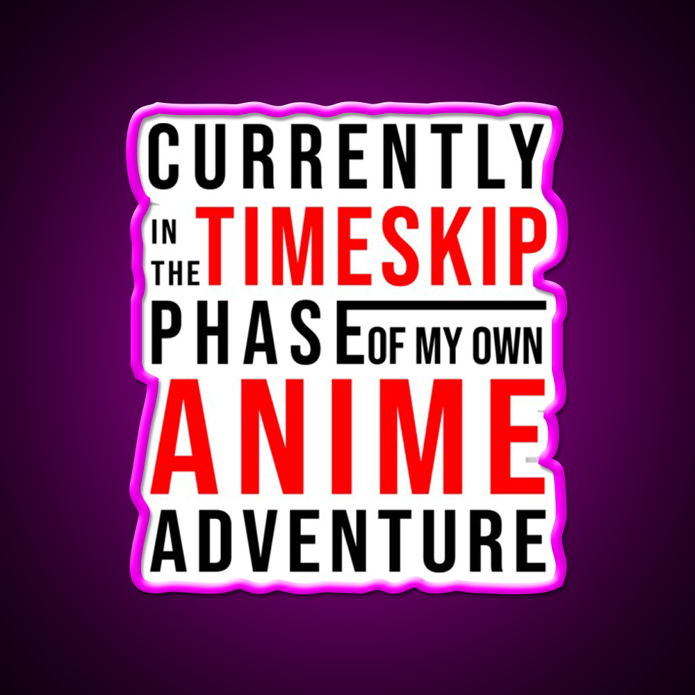 Anime Gym Design Black Red Gym Fitness Led Neon Sign Rgb Color