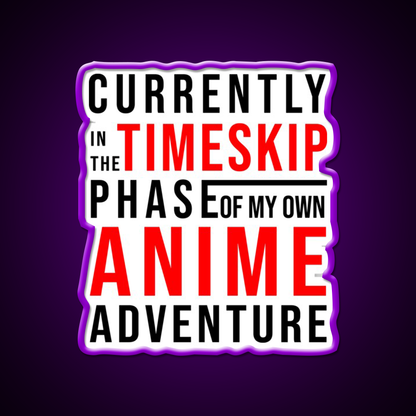 Anime Gym Design Black Red Gym Fitness Led Neon Sign Rgb Color