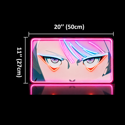 Anime Eyes Custom LED Neon Sign