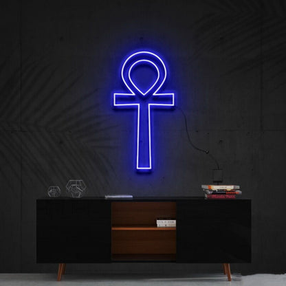 Ankh Neon Sign For Spiritual Decor And Lifestyle Spaces | Shineneon