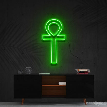 Ankh Neon Sign For Spiritual Decor And Lifestyle Spaces | Shineneon